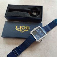 サムネイル： LIGE 2021 New Fashion Square Electronic Digital Watches Top Brand Luxury Ultra-