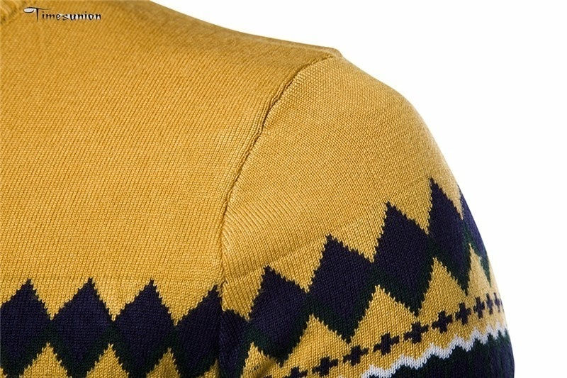 الصورة المصغرة: New Autumn Men's Sweater Winter Pullover Cotton Casual O Neck Jumpers Thin Male