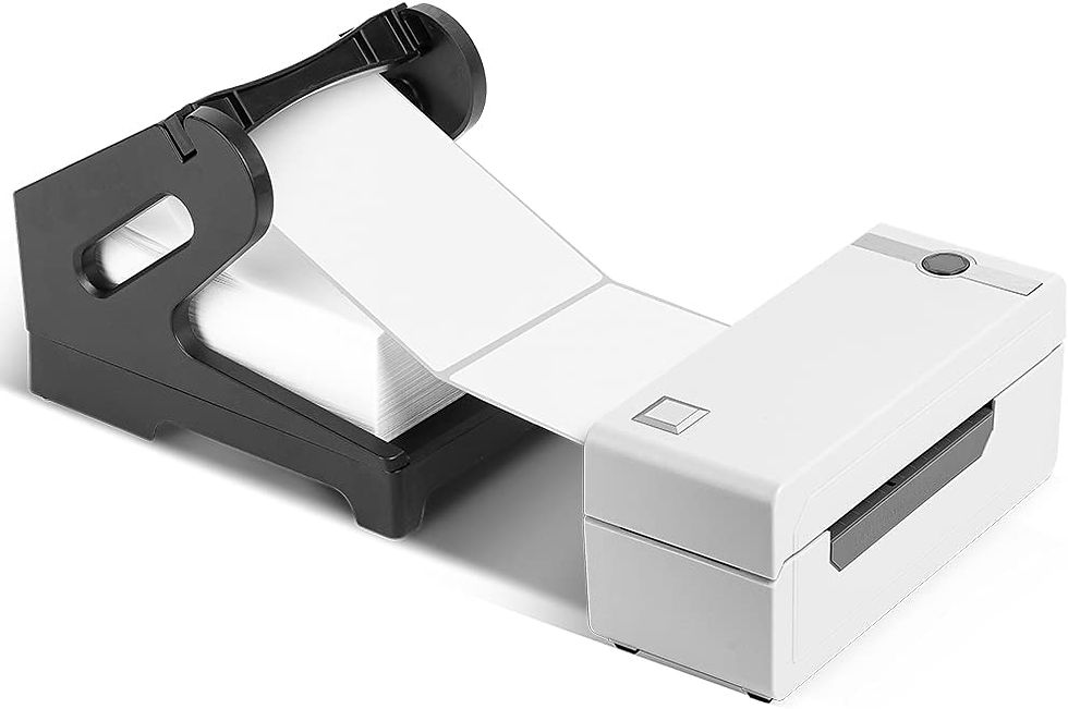 サムネイル： 4x6 Shipping Label Printer - 150mm/s Desktop Label Printer Thermal Label Maker 