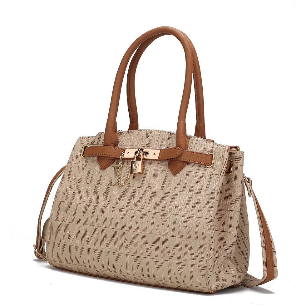 Миниатюра: MKF Collection Women's Wilma Satchel by Mia K. -Beige