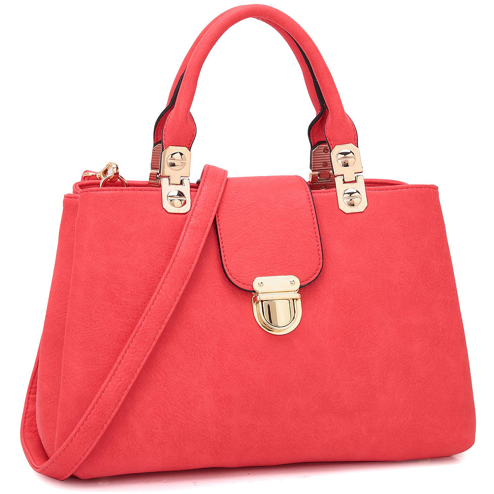 Миниатюра: Dasein Women Satchel Handbags Top Handle Purse Medium Tote Bag Vegan Leather Sh