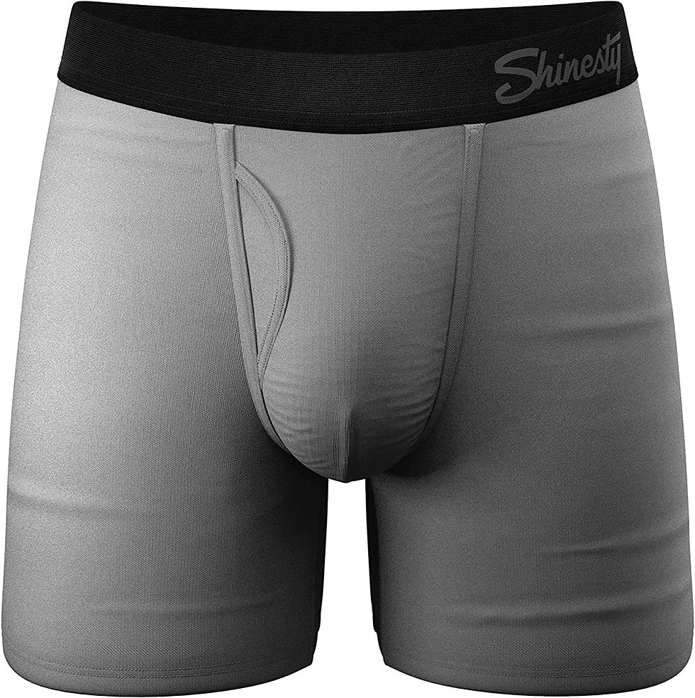Thumbnail: Shinesty Men's Pouch Boxer Briefs - Micro Modal Ball Hammock Underwear with Fly