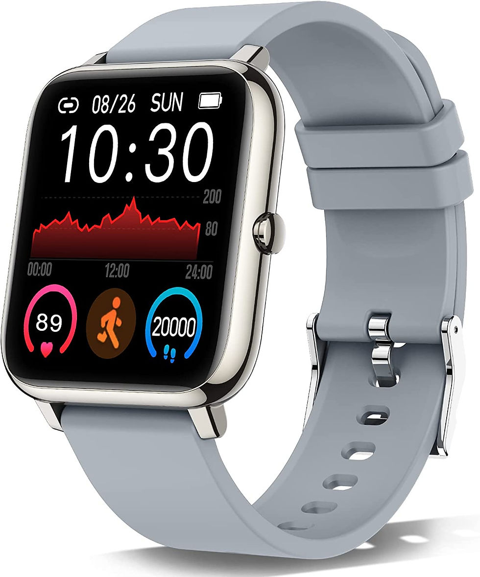 Thumbnail: Donerton Smart Watch, Fitness Tracker for Android Phones, Fitness Tracker with 