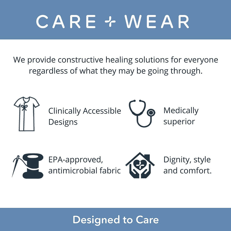 Thumbnail: Care+Wear Men’s 2-Pocket Scrub Top for Men with V-Neck, Includes Chest Pocket