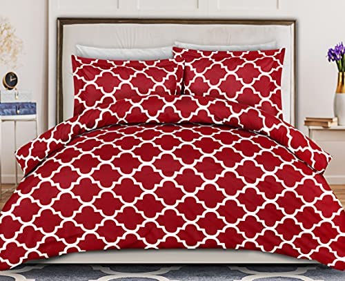 الصورة المصغرة: Utopia Bedding Duvet Cover King Size Set - 1 Duvet Cover with 2 Pillow Shams - 