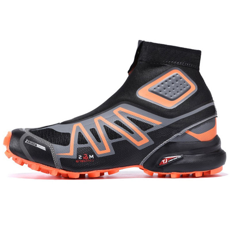 Miniaturbild: Waterproof Cross Country Boots Fashion Men Keep Warm Footwear Outdoor Sneakers
