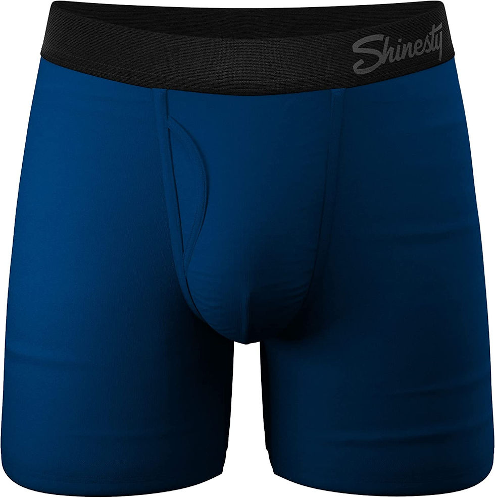 Thumbnail: Shinesty Men's Pouch Boxer Briefs - Micro Modal Ball Hammock Underwear with Fly