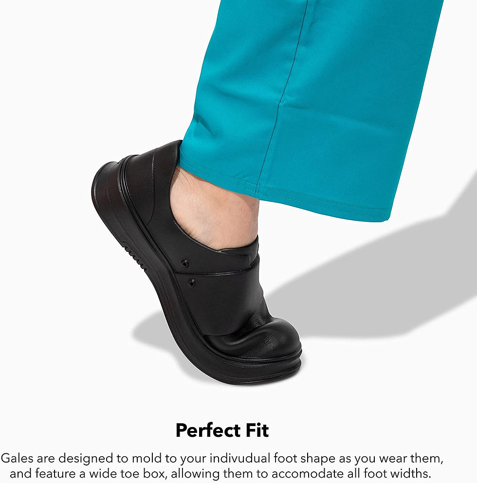 थंबनेल: Gales® Frontline Nurse Shoes for Women and Men. Comfortable Slip On, Slip Resi
