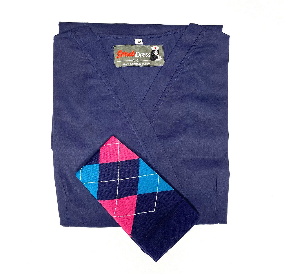Thumbnail: Scrub Dress Nurse Uniform