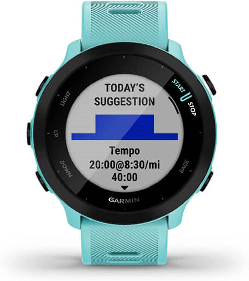 Thumbnail: Garmin Forerunner 55, GPS Running Watch with Daily Suggested Workouts, Up to 2 