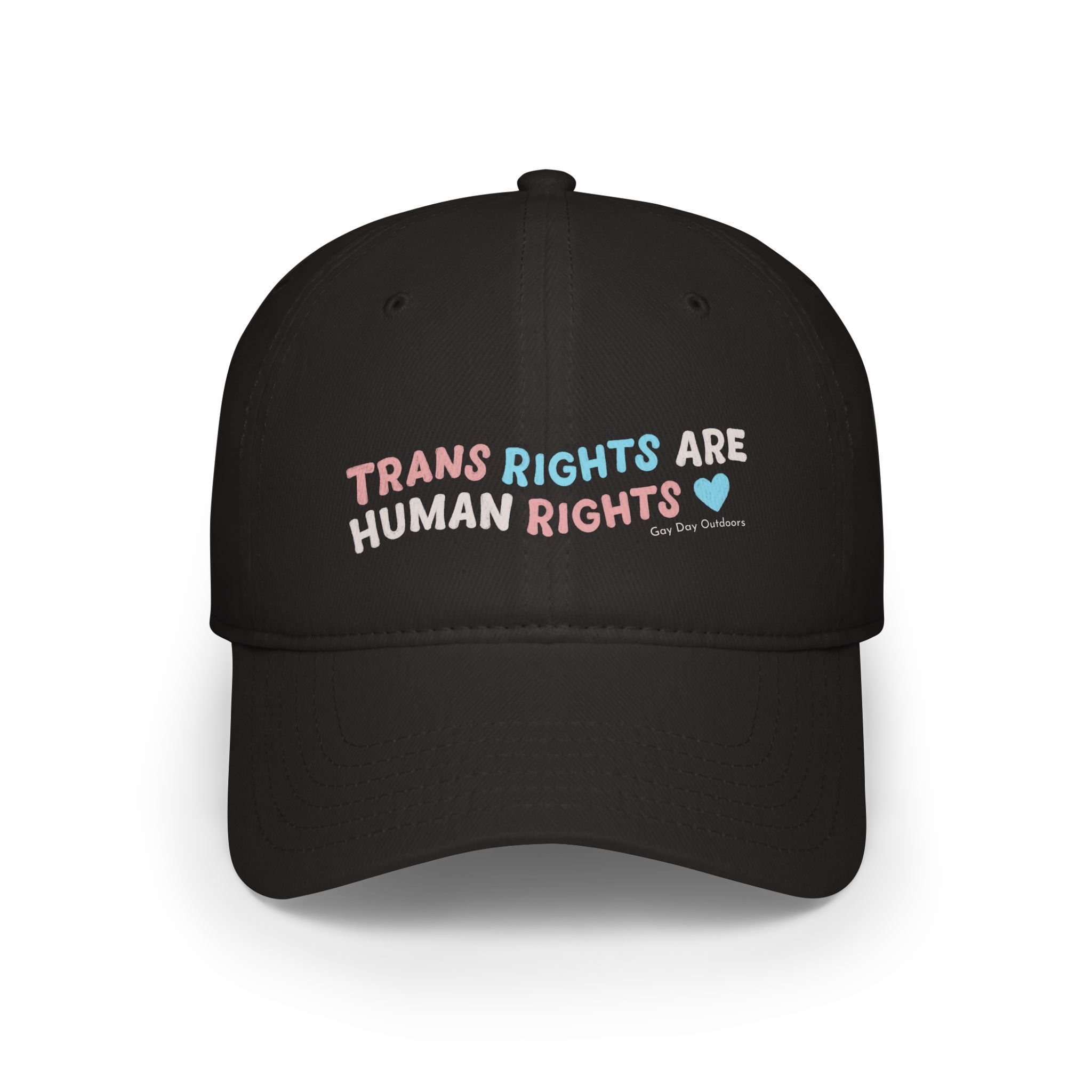 Trans Rights Are Human Rights Low Profile Cap