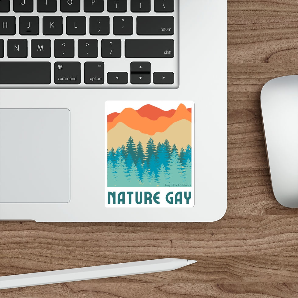 Thumbnail: Nature Gay (Brand Palette) Vinyl Die-Cut Sticker Decal