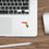 Thumbnail: Florida Gay Pride State Vinyl Sticker Decal