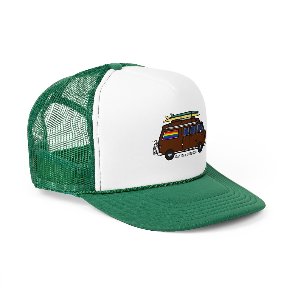 Thumbnail: Gay Vacation Mesh Cap Trucker Hat