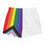 Thumbnail: Gay Pride White Swim Trunks