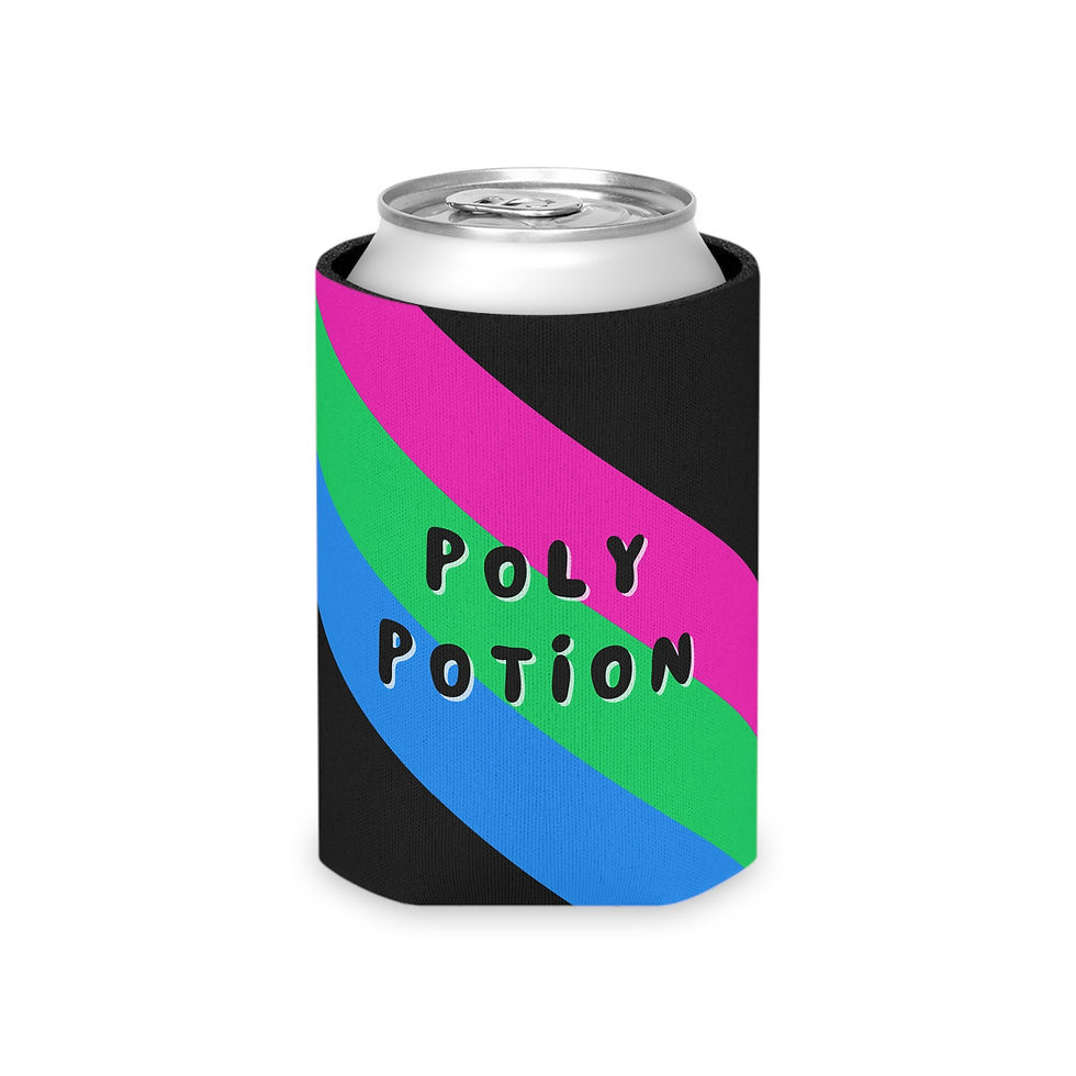 Thumbnail: Poly Potion (Polysexual) Koozie Can Cooler