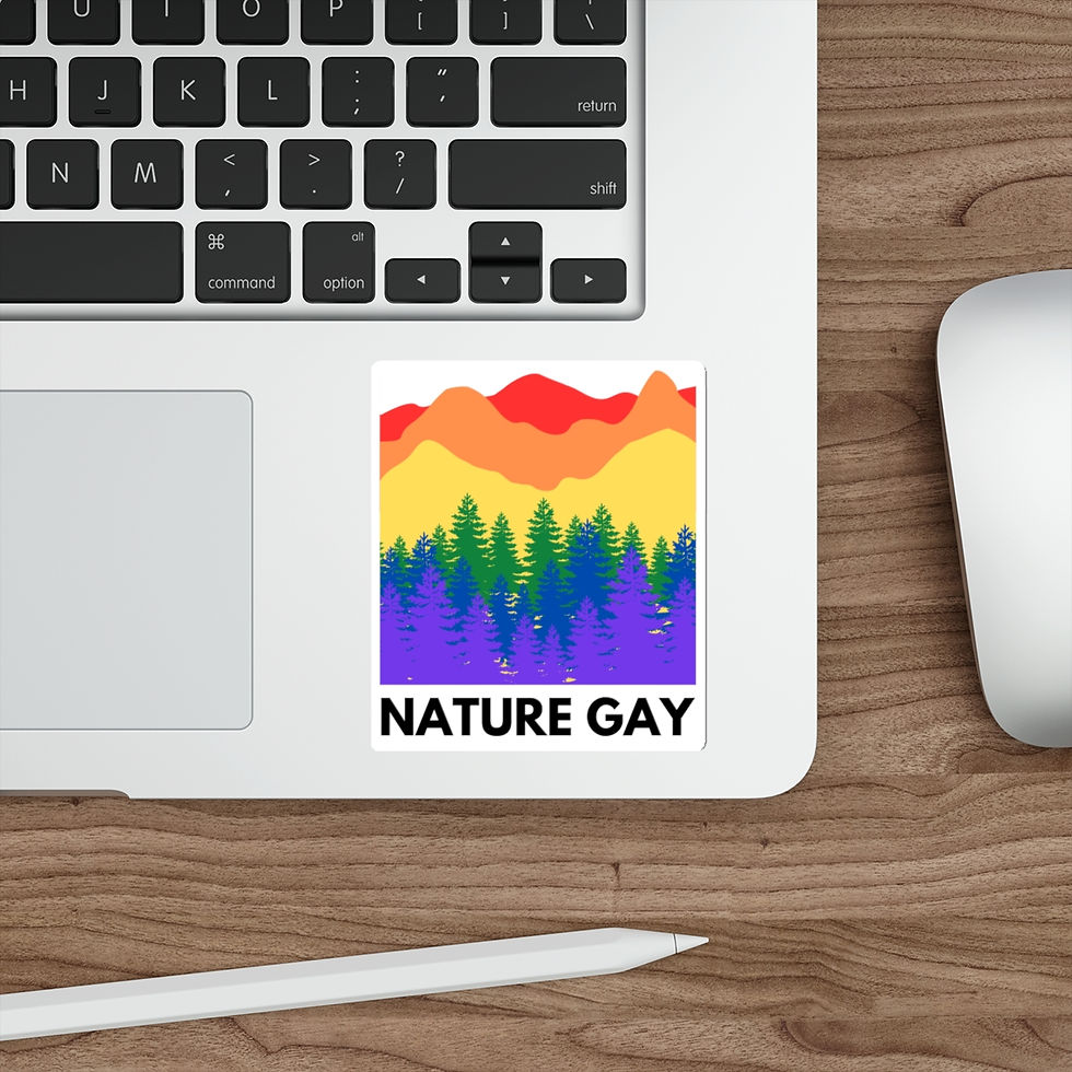 Thumbnail: Nature Gay Vinyl Die-Cut Sticker Decal