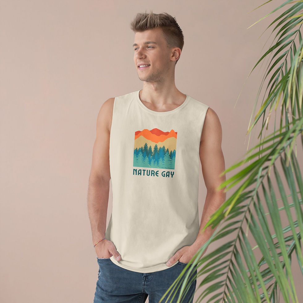 Thumbnail: Nature Gay (Brand Palette) Unisex Barnard Tank 
