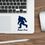 Thumbnail: Roam Free Big Foot Vinyl Sticker Decal