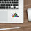 Thumbnail: Out, Proud & Active Vinyl Die-Cut Sticker Decal