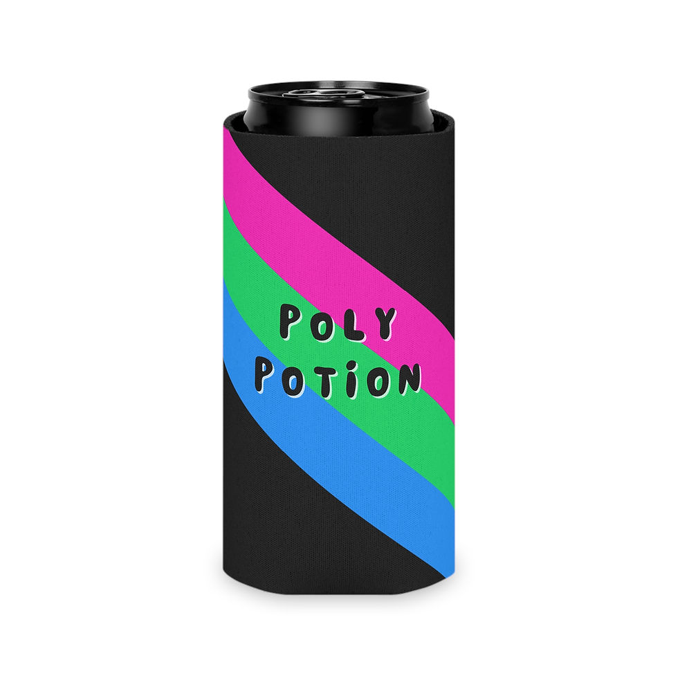 Thumbnail: Poly Potion (Polysexual) Koozie Can Cooler