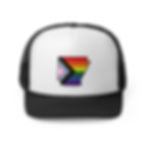 Arkansas Gay Pride State Mesh Cap Trucker Hat