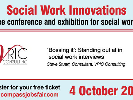 Vric Consulting live at Social Work Innovations Conference