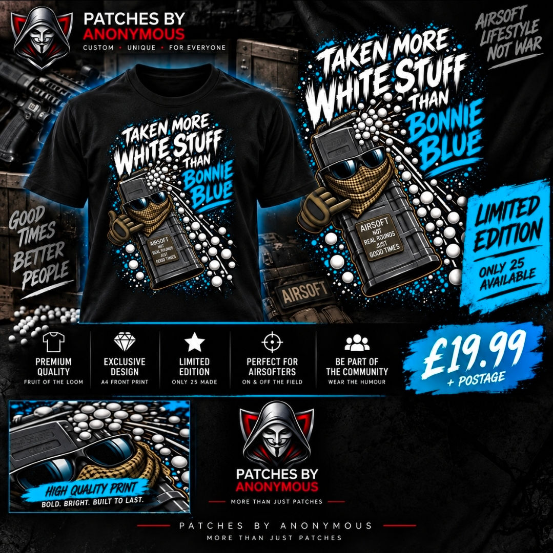 LIMITED EDITION – Taken More White Stuff Than Bonnie Blue T-Shirt