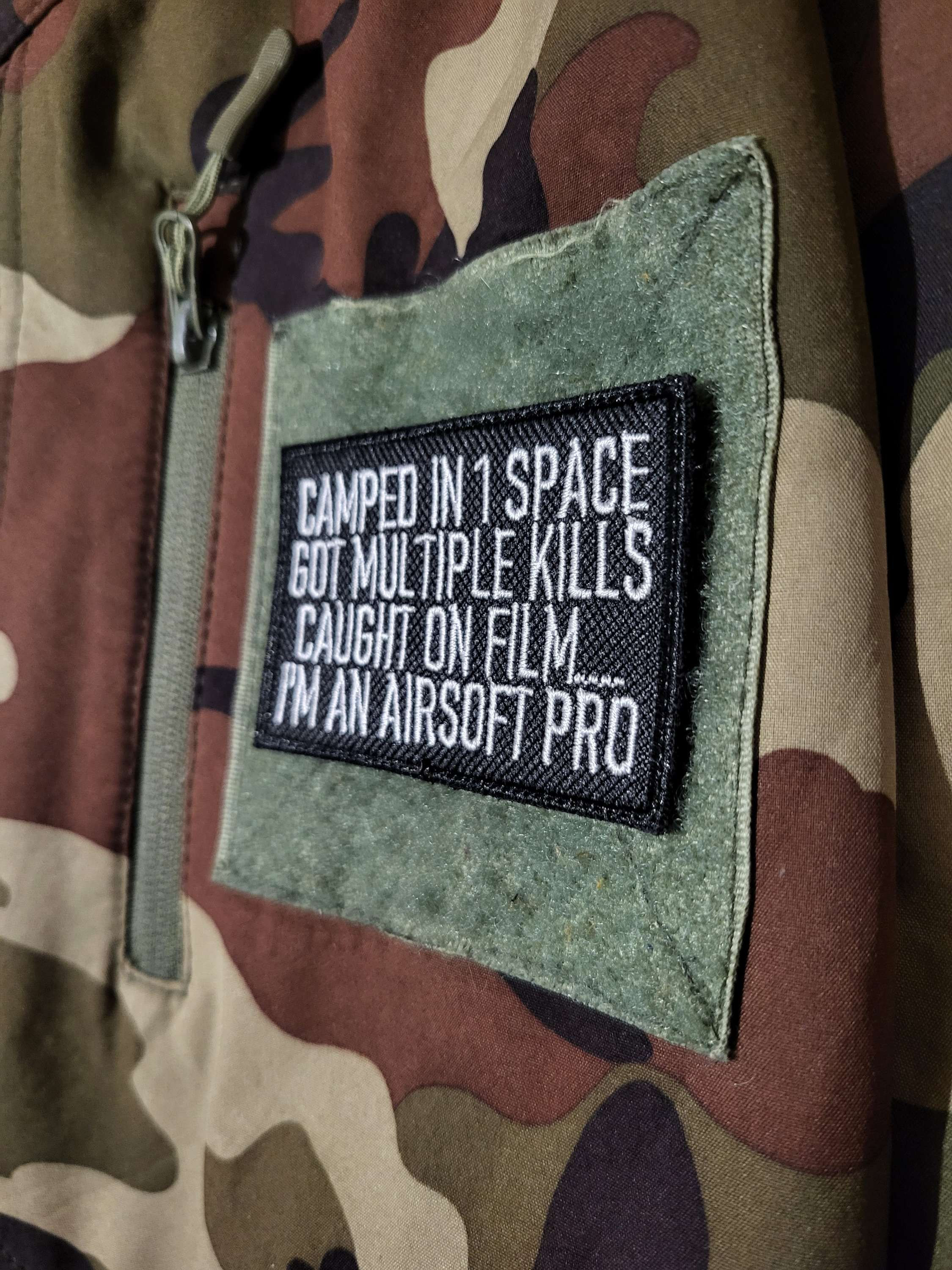 Camped in 1 Space....I'm An Airsoft Pro