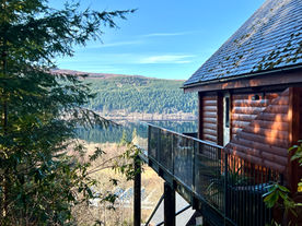 Lodge with view over Loch Ness