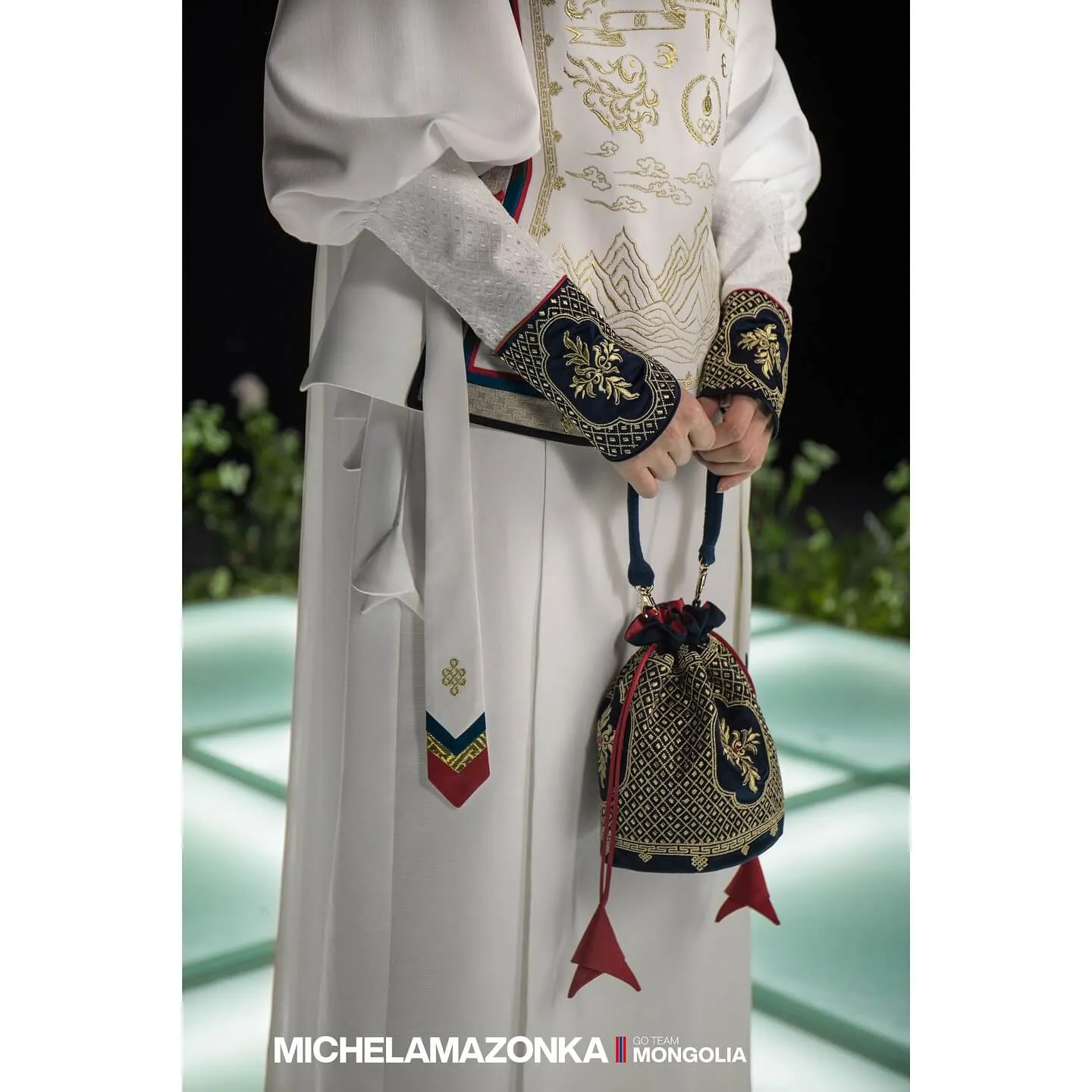 Bolsa saco feminina Mongólia Olimpíadas