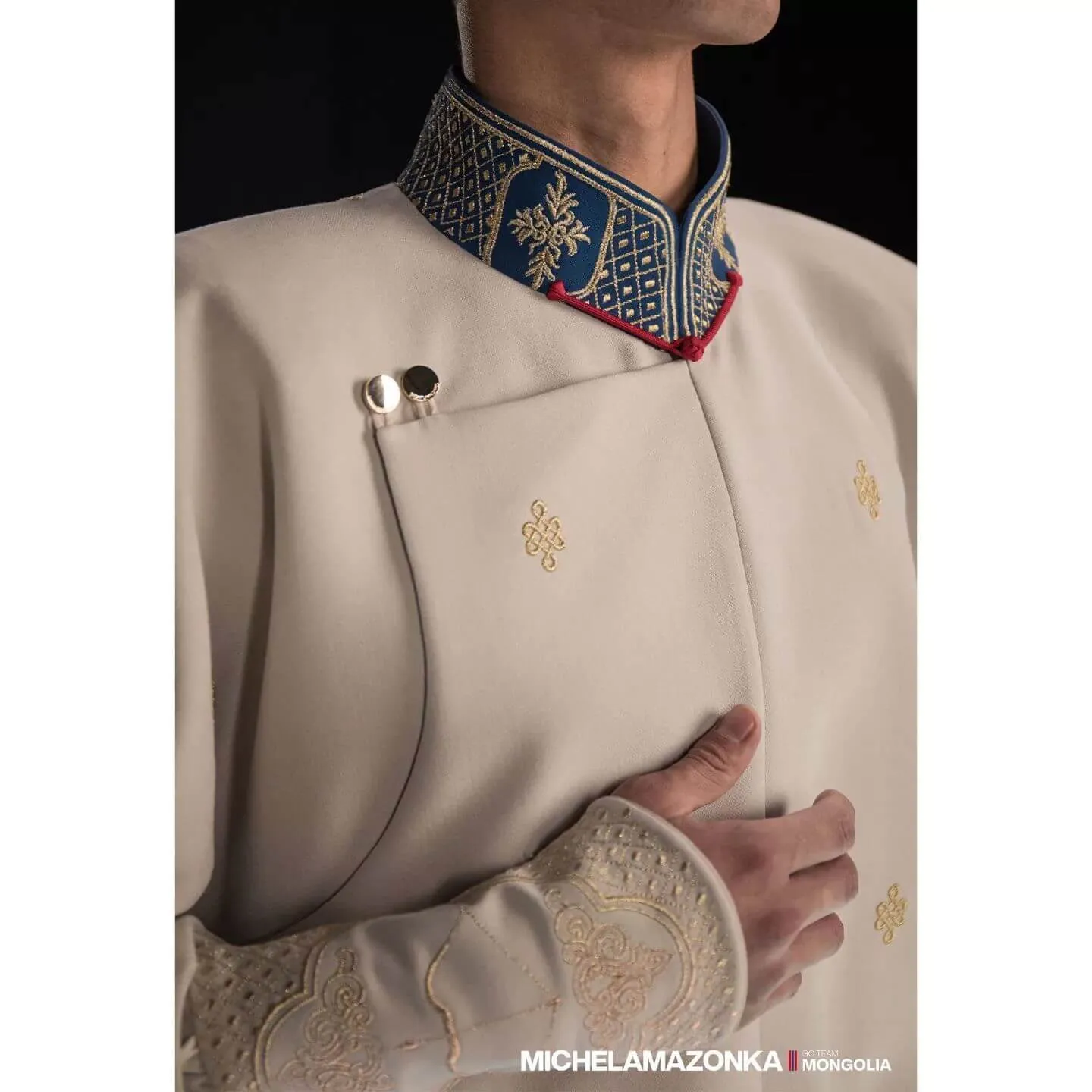 Roupa masculina Mongólia Olimpíadas