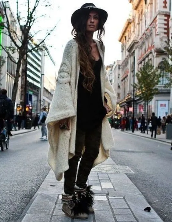 Look estilo Boho Chic