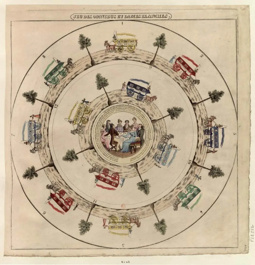 Hermès lenço de seda Jeu des omnibus