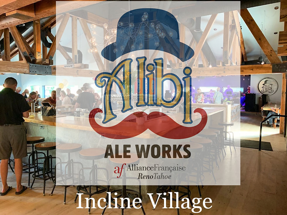 🍹Apéro Tahoe Style & French Vibes - Incline Village! Weds. Aug. 27, 2025