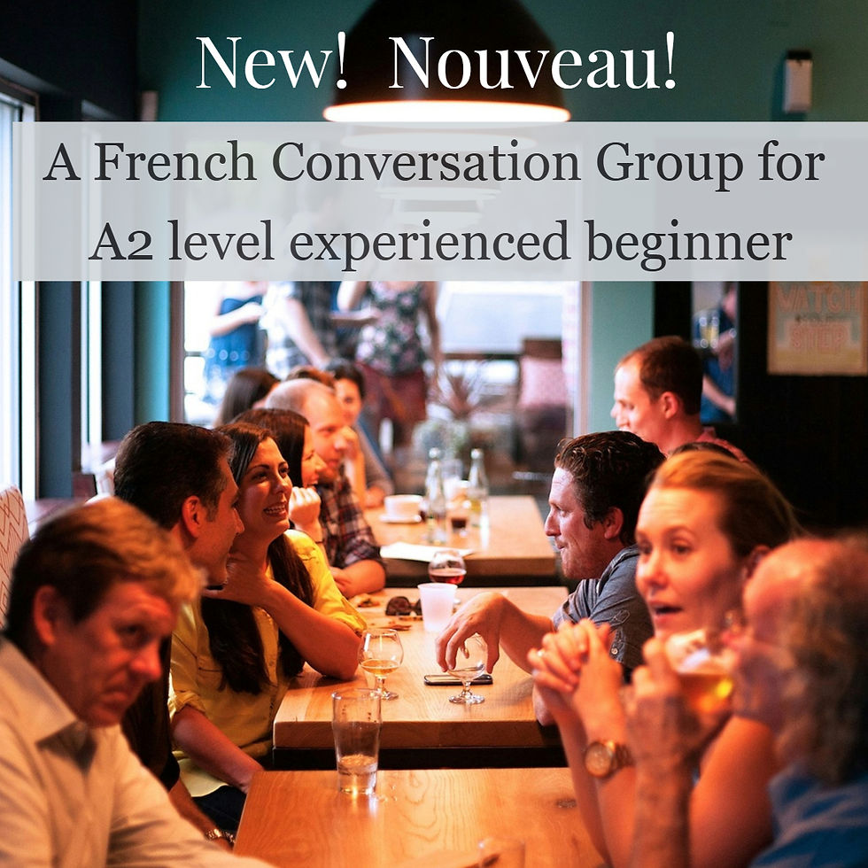 Conversation Group for upper level Beginner A2. June 20, 2026