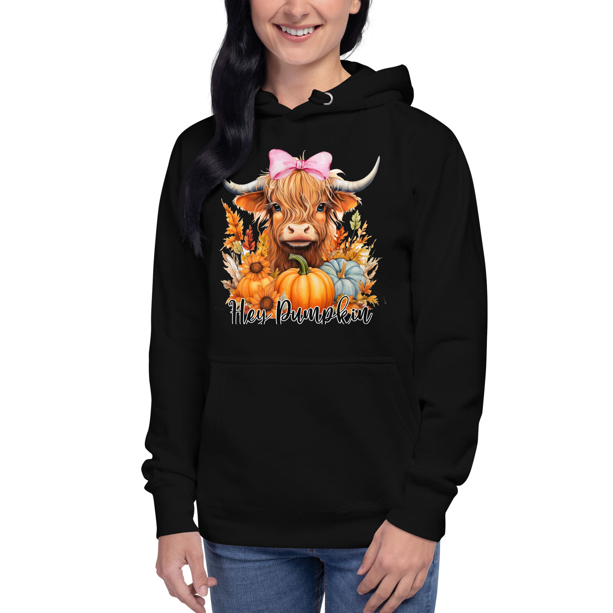 Hey Pumpkin Highland Unisex Hoodie