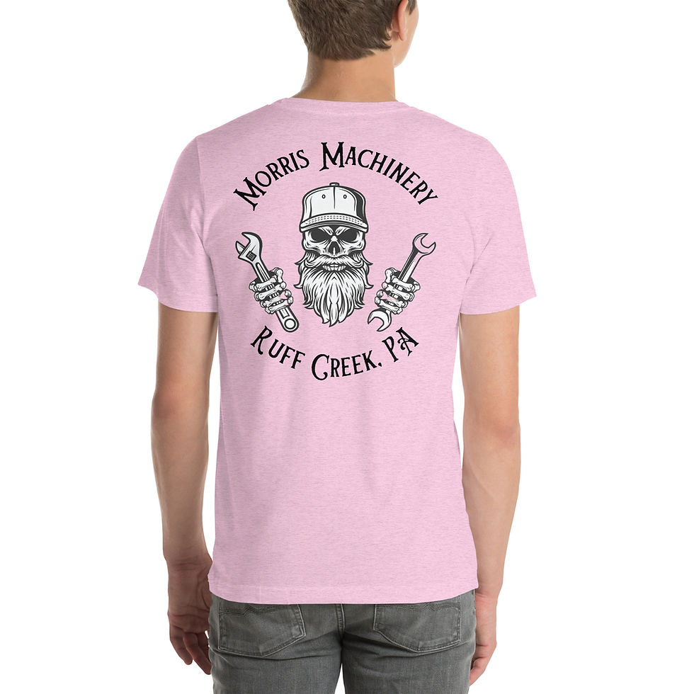 Thumbnail: Morris Machinery Reverse Logo Unisex t-shirt