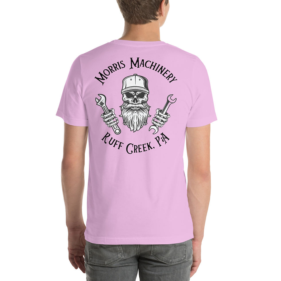 Thumbnail: Morris Machinery Reverse Logo Unisex t-shirt