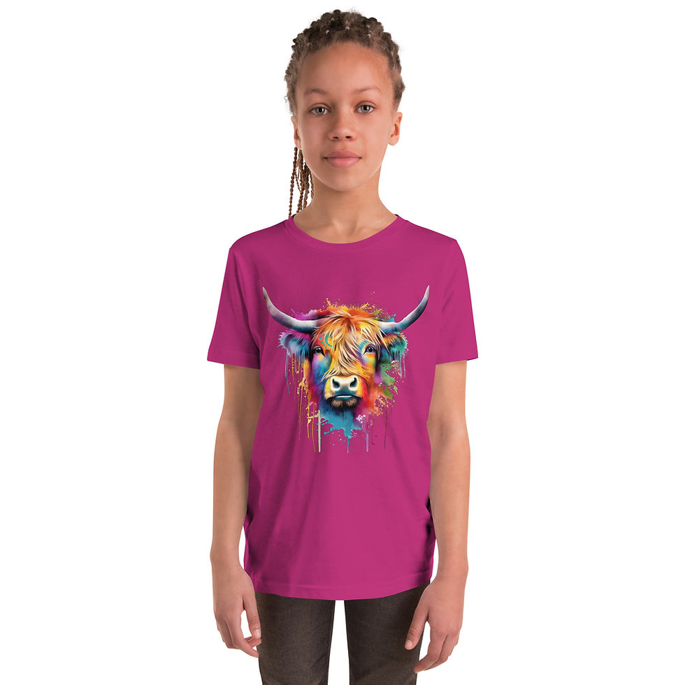 Thumbnail: Splash of Sass Youth Short Sleeve T-Shirt