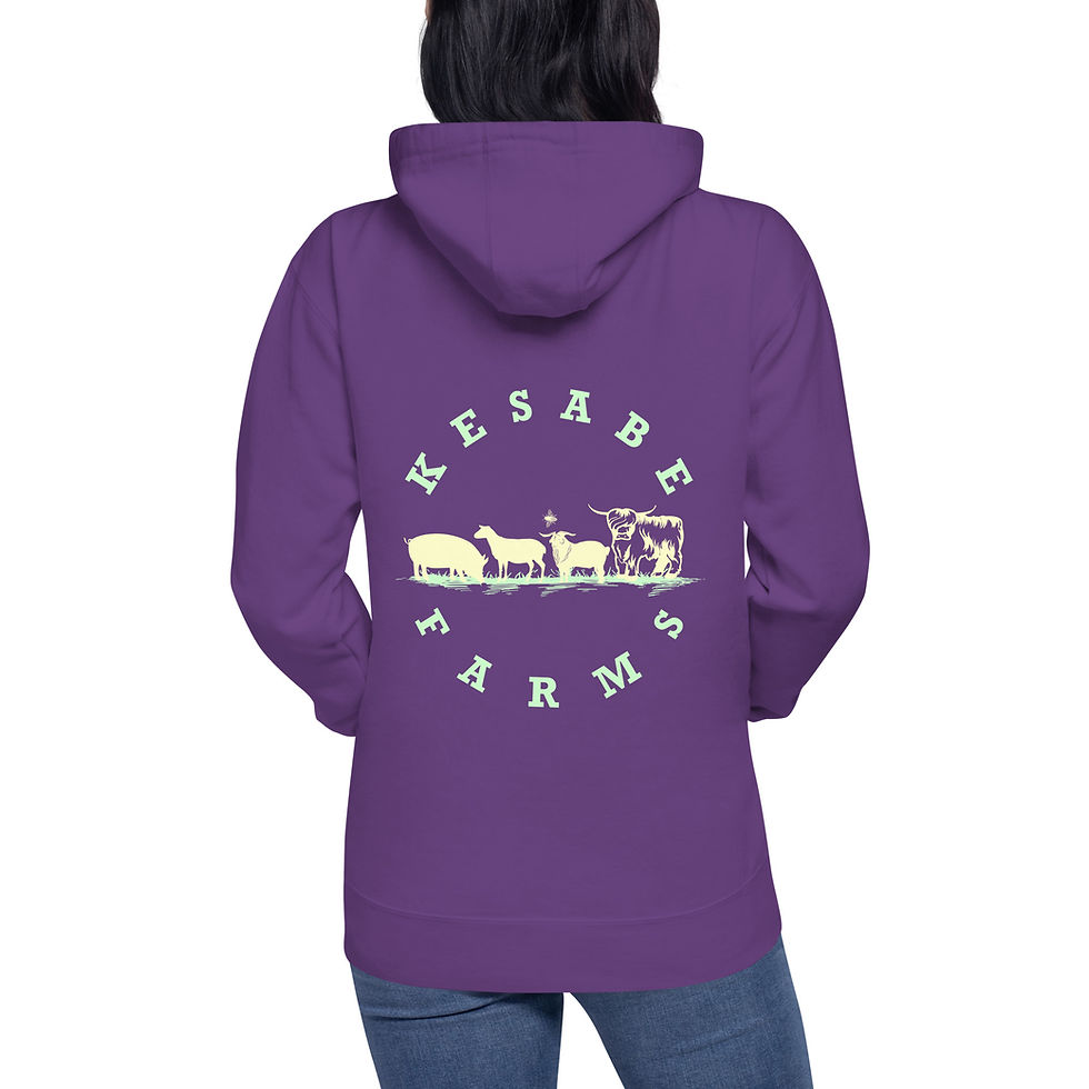 Thumbnail: Scottish Highland Artist Unisex Hoodie