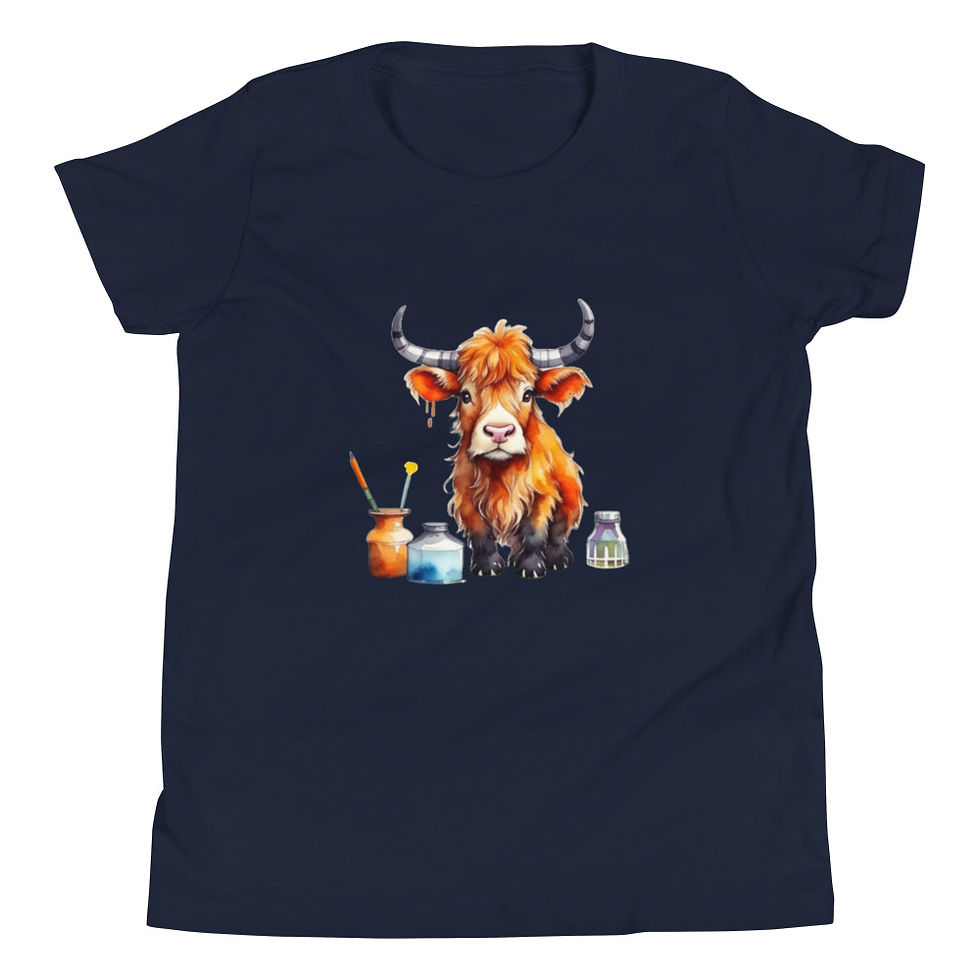 Thumbnail: Artist Highland Youth Short Sleeve T-Shirt