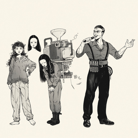 2023 Concept Art - Joy, Hope and The Man