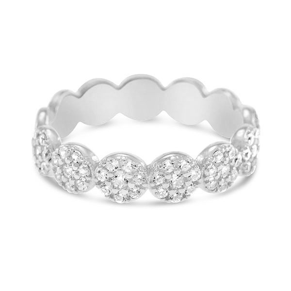 Sterling Silver Cubic Zirconia Ring 149816