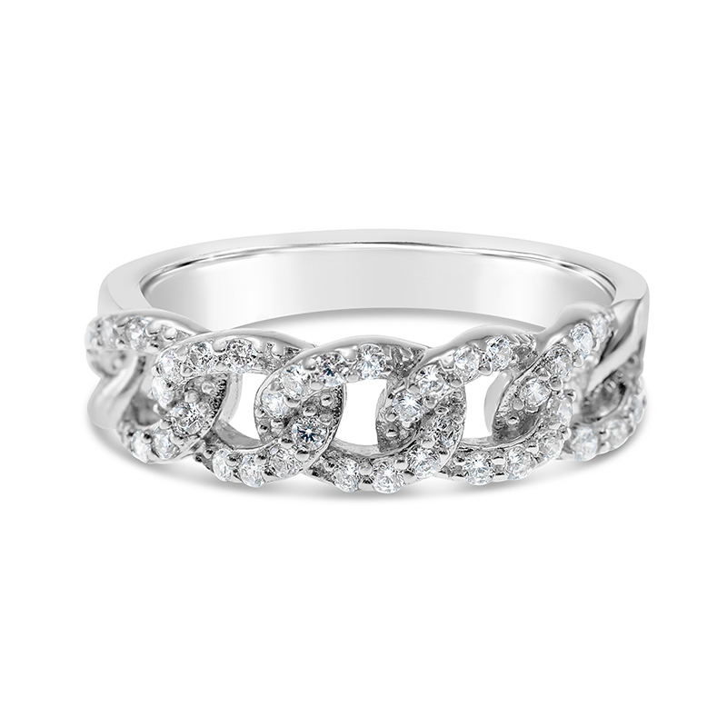 Sterling Silver Cubic Zirconia Ring 141348