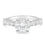 Thumbnail: Sterling Silver Cubic Zirconia Ring 152870