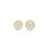 Thumbnail: 10k Yellow Gold Cubic Zirconia Studs Earrings 153720