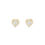 Thumbnail: 10k Yellow Gold Cubic Zirconia Studs Earrings 153719