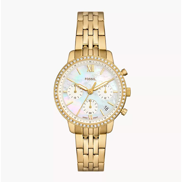 Fossil Neutra Chronograph Gold-Tone Stainless Steel Watch 152903