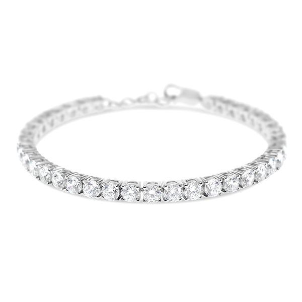 Sterling Silver 4mm Cubic Zirconia Tennis Bracelet 113761